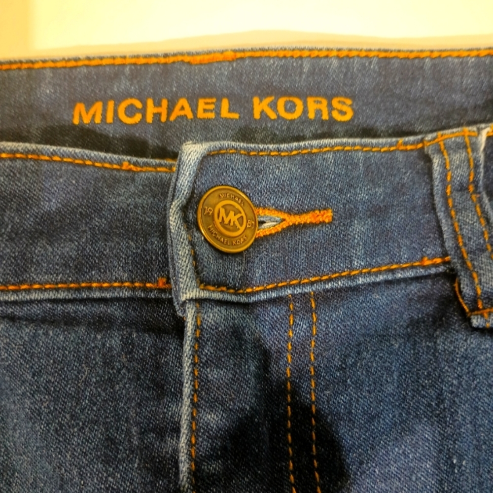 Michael Kors Mens Blue Jean Shorts Waist 30 Length 16